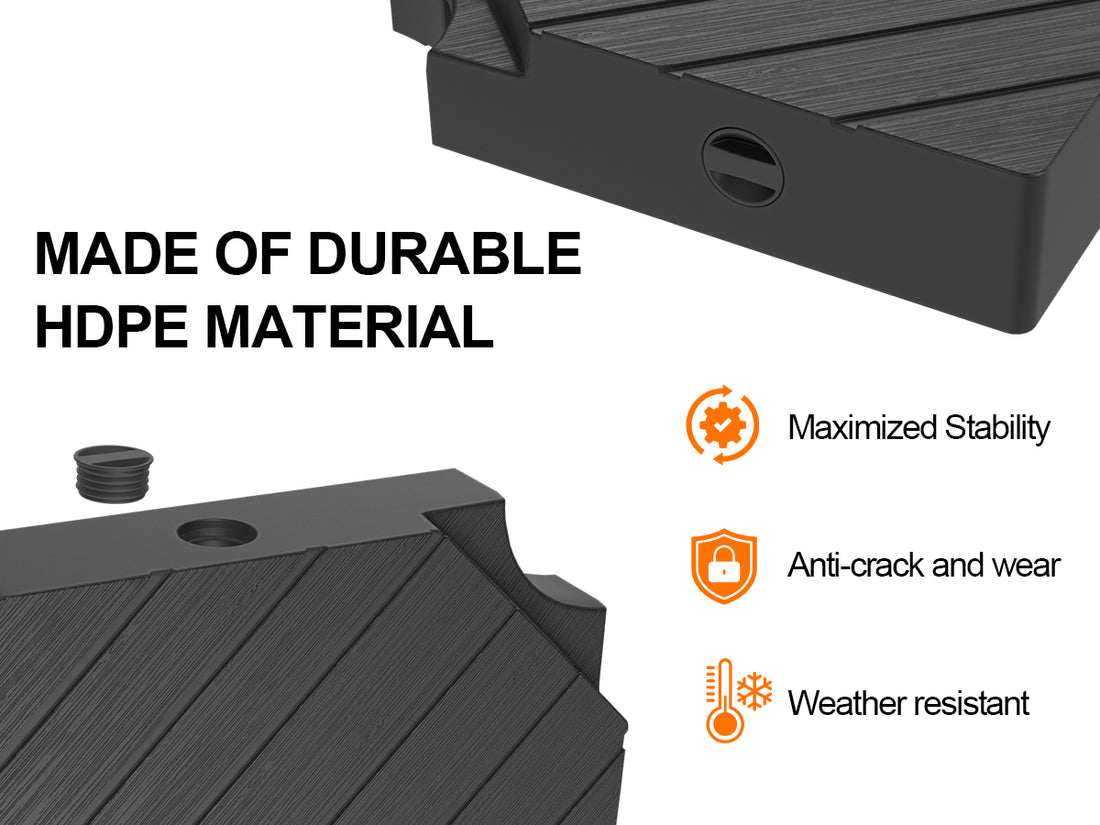 <strong>Durable HDPE Built for Outdoor Use</strong>