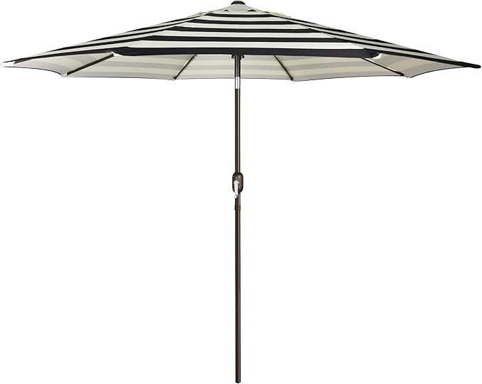 Sunvanta Market Breeze™ Patio Umbrella with 8 Sturdy Ribs, Push-Button Tilt & Crank Lift