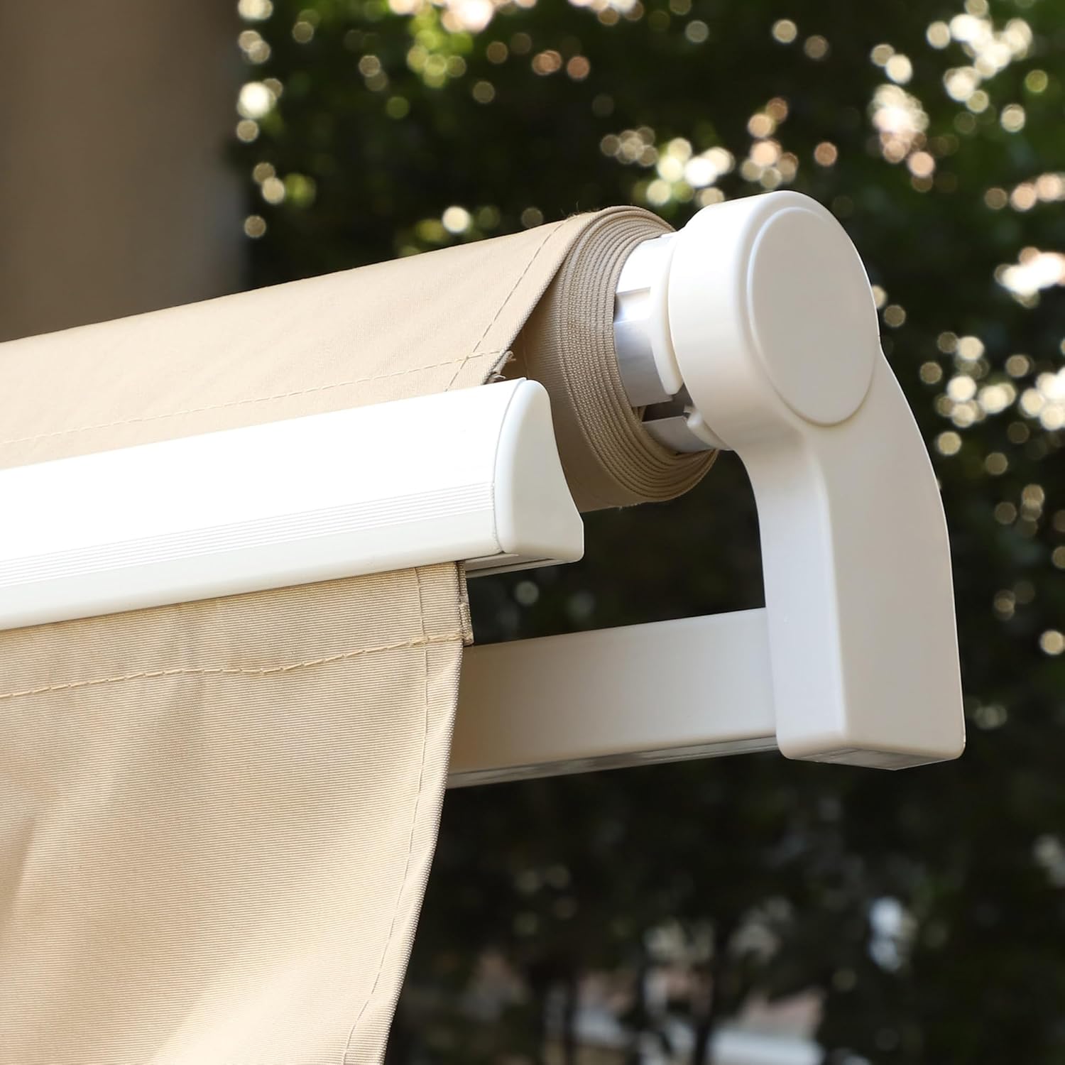 Sunvanta 3.6m × 3m Retractable Awning with Manual Crank – UV-Resistant Canopy for Patio & Balcony