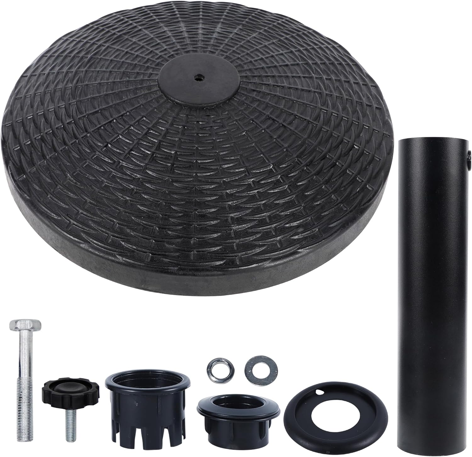 Sunvanta 12 kg Heavy-Duty Market Umbrella Base – Patio Stand for Market Breeze™ Series
