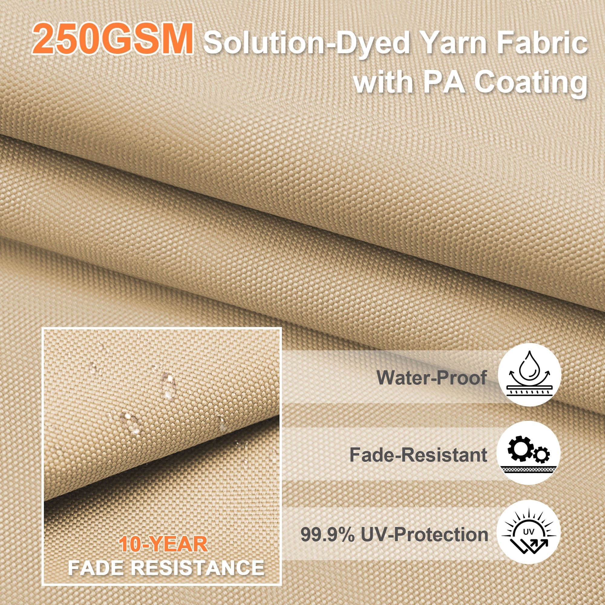 Sunvanta Auron Pro Cantilever Patio Umbrella  Reinforced Aluminum Frame for Patio & Garden