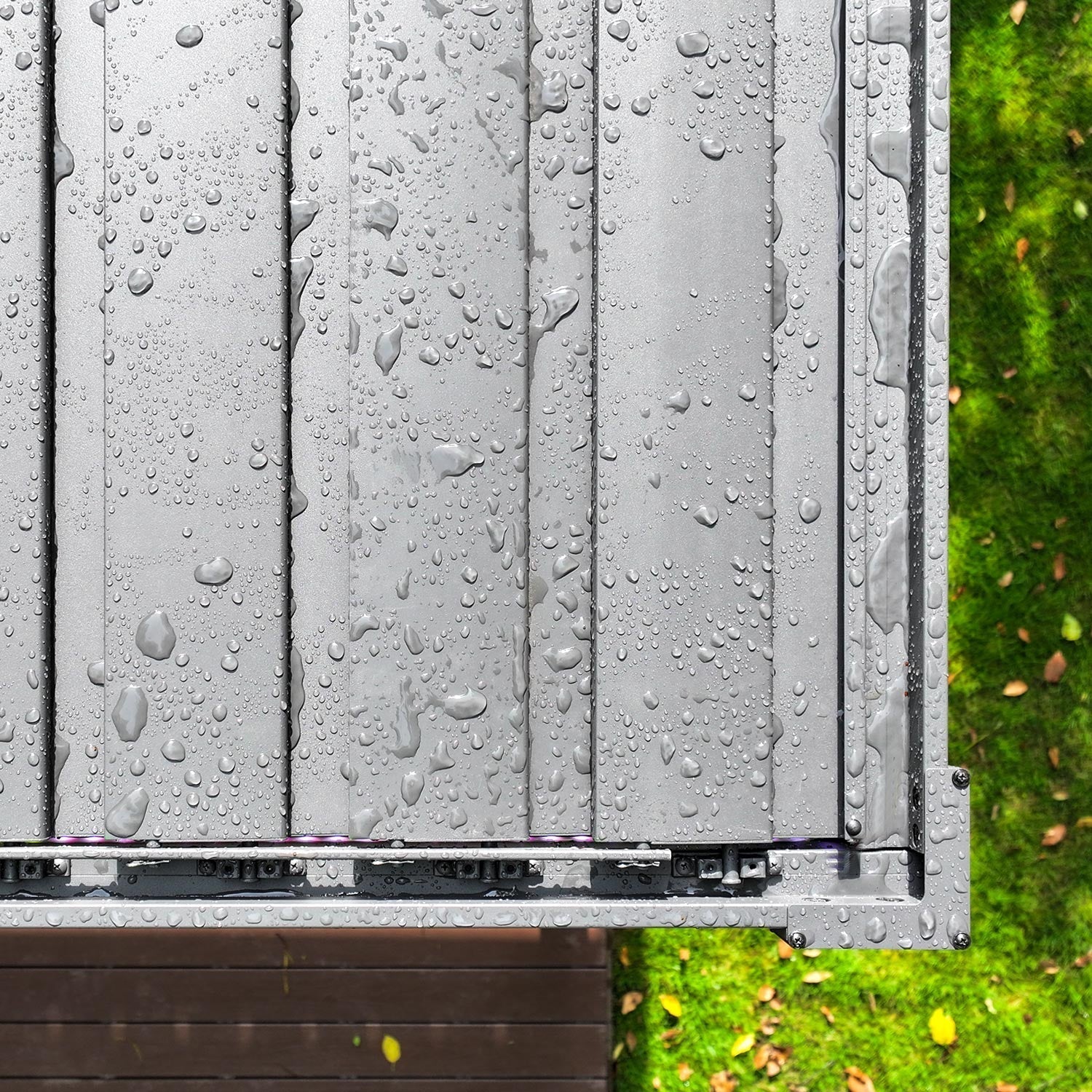 Sunvanta Atlantic™ 3m × 4m Aluminium Louvre Roof Pergola – Adjustable Louvers for Patio & Alfresco Use